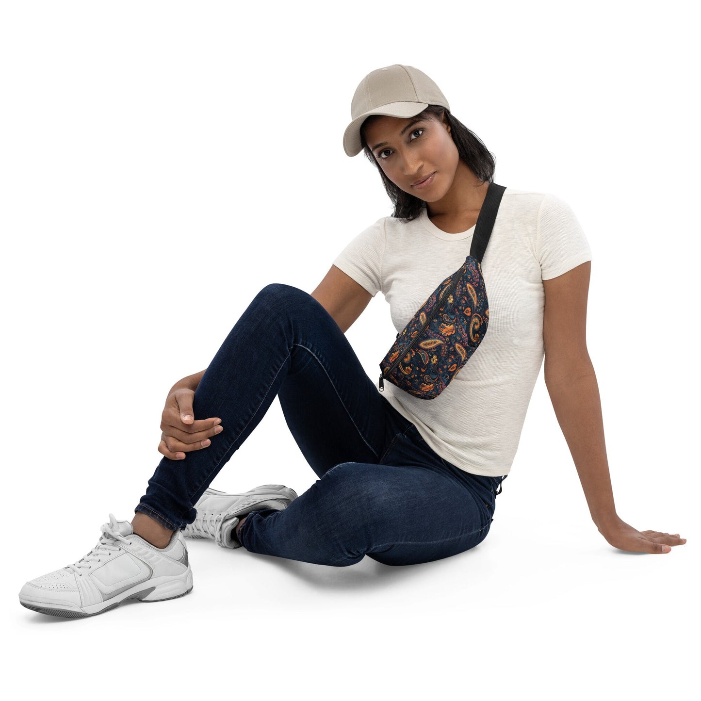 Paisley Pattern Fanny Pack