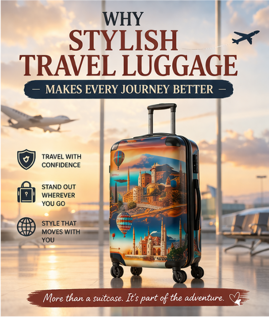 Why Stylish Travel Luggage Makes Every Journey Better