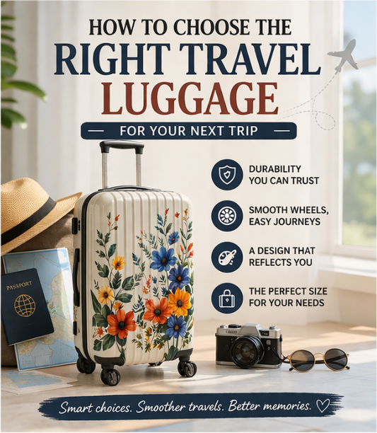 How to Choose the Right Travel Luggage for Your Next Trip