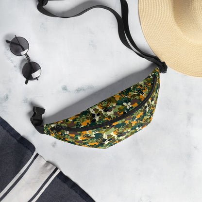 Floral Green Camouflage Pattern Fanny Pack