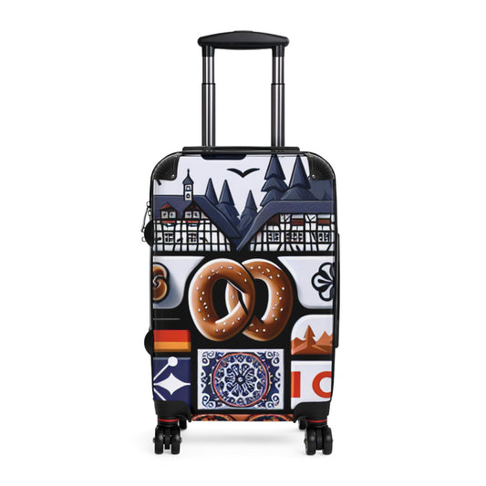 Unique Design Travel Suitcase: Durable Polycarbonate Luggage
