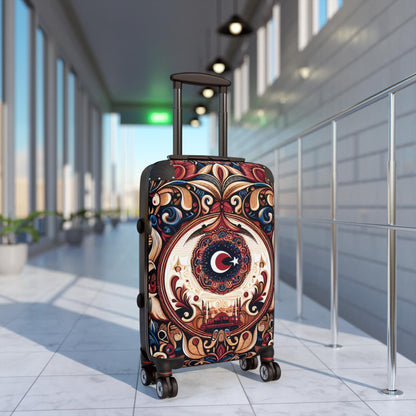 Ottoman Design Travel Suitcase: Customizable Polycarbonate Luggage