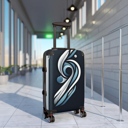 Stylish Travel Suitcase, Unique Luggage, Vacation Bag, Modern Carry-on, Travel Accessory For Adventurers