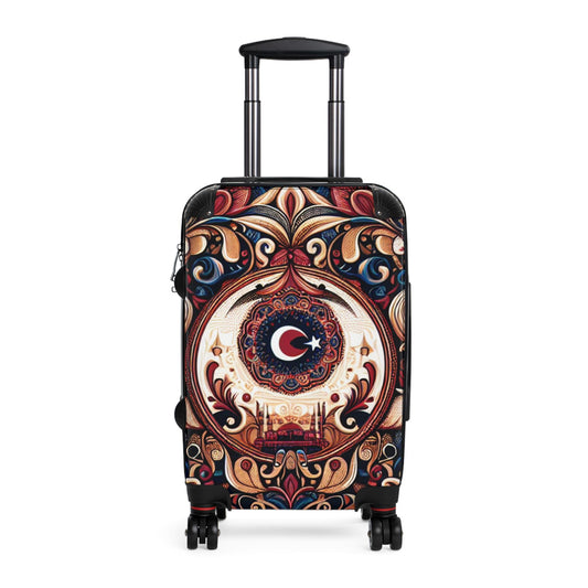 Ottoman Design Travel Suitcase: Customizable Polycarbonate Luggage
