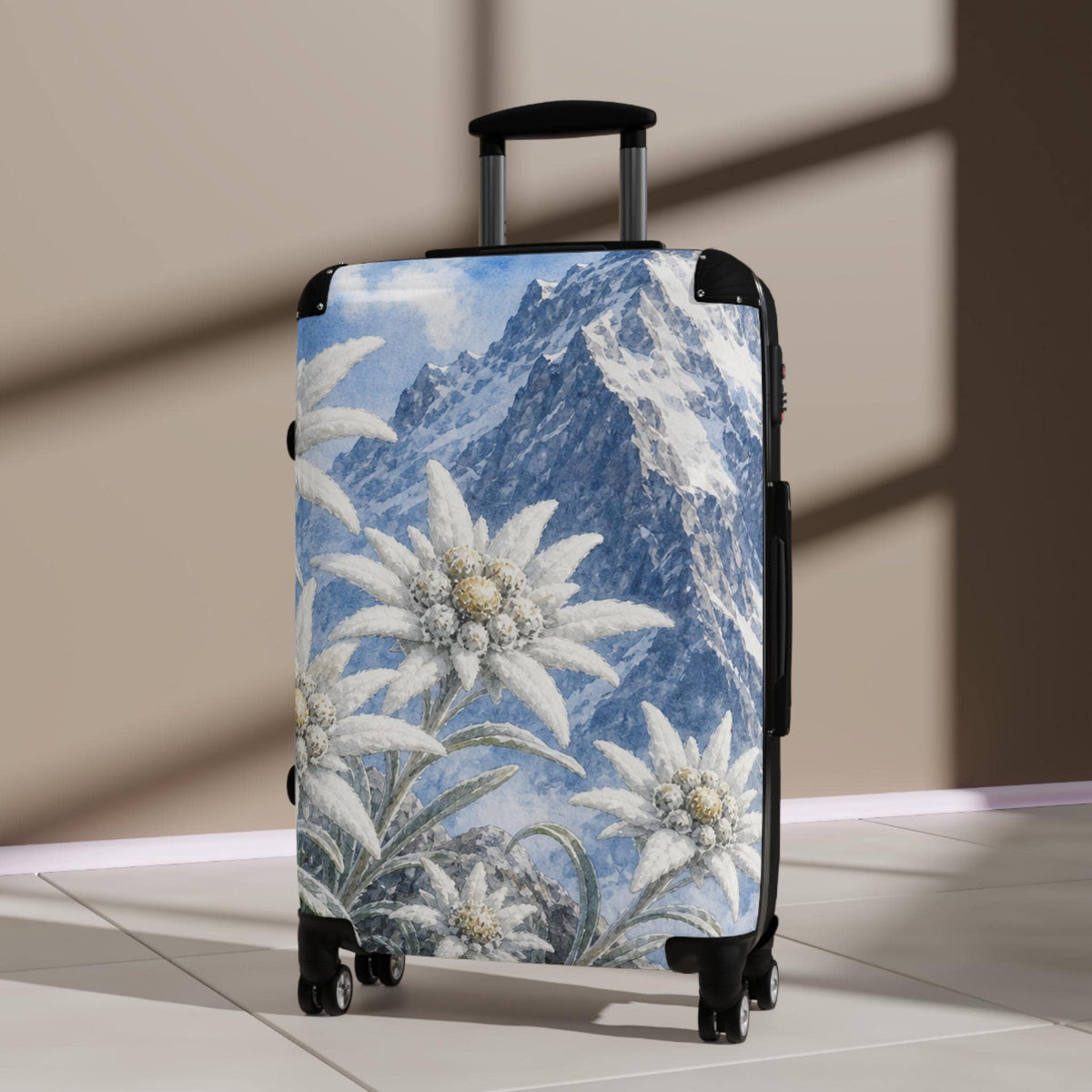 Edelweiss Alpine Suitcase | Personalized Hard Shell Luggage