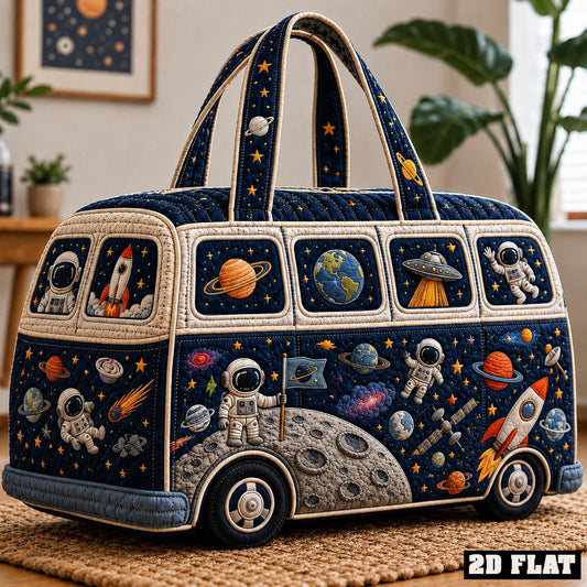 Space Adventure Weekender, Galaxy Travel Bag, Astronaut Planet Carryall, Cosmic School Backpack, Gift 2026, Personalized Kids Gift